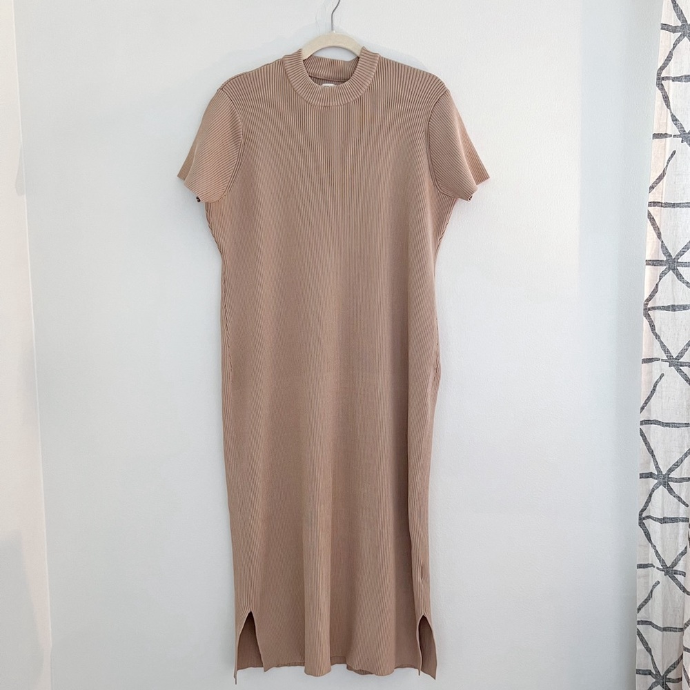 Roolee Tan Midi Dress